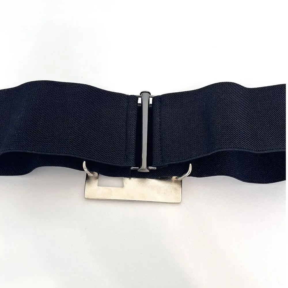 Vintage Bear Claw Statement Belt One Size Wide Chunky Fashion Oversized Stretchy